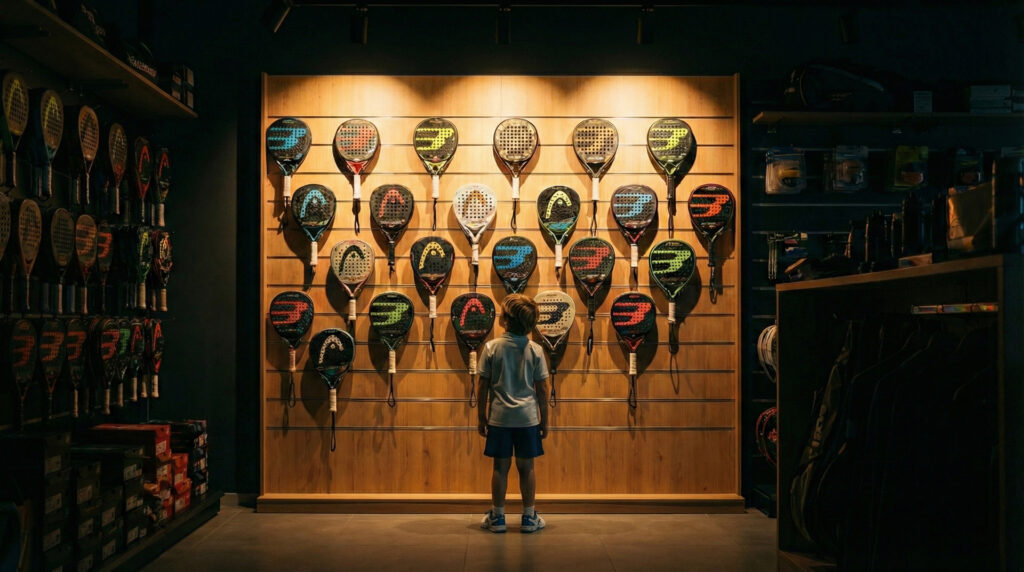 kako izabrati pravi deciji padel reket padelmanija