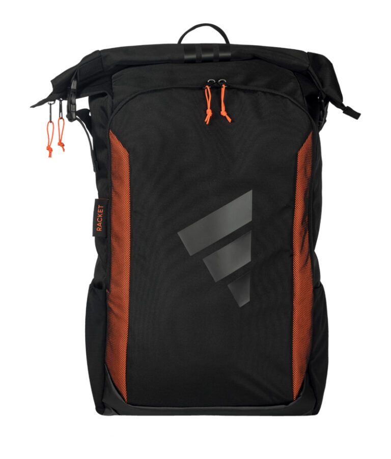 Torbe za padel Adidas Multigame Black Orange 3.4 ranac za padel