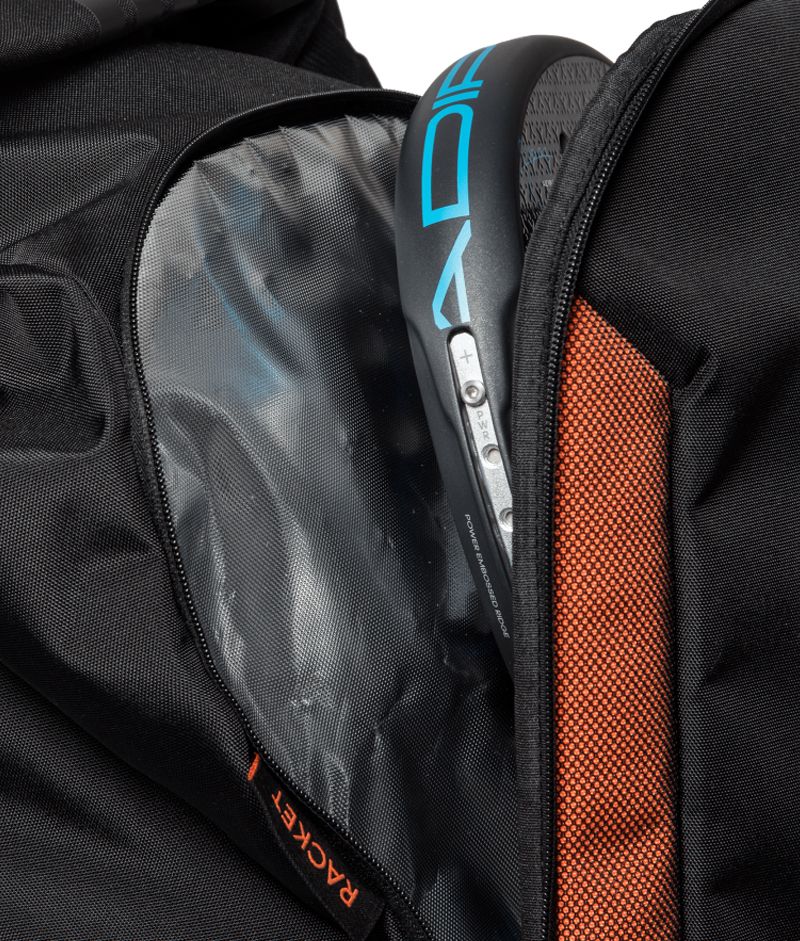 Adidas Multigame Black Orange 3.4 ranac za padel - Slika 3