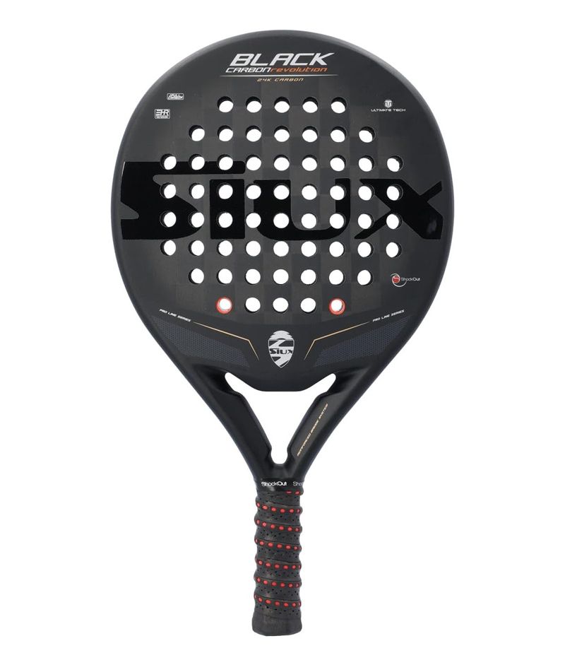Reketi za Padel Siux Black Carbon Revolution 3K 2025
