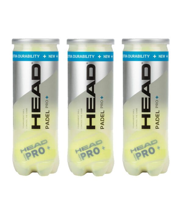 Loptice za padel Head Padel Pro+ (3 kom)