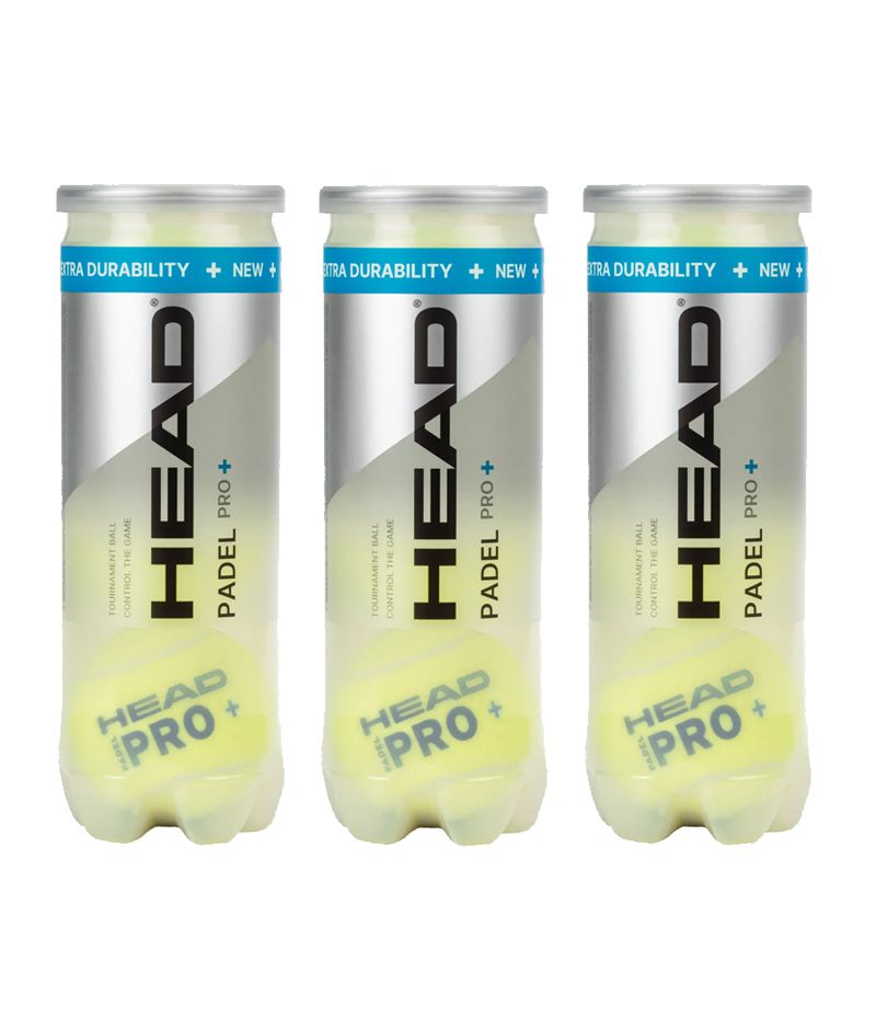 Loptice za padel Head Padel Pro+ (3 kom)