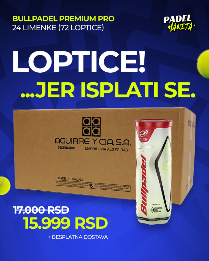 Loptice kutija padelmanija